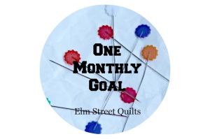 One Monthly Goal button